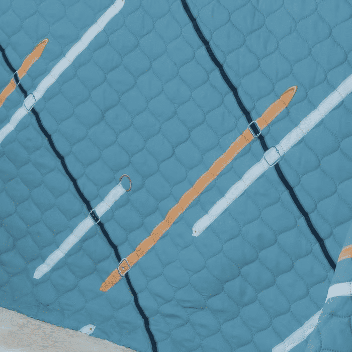 Kit: 1 Cobre-leito Bouti de Microfibra Ultrasonic Estampada + Porta-Travesseiros - Logan