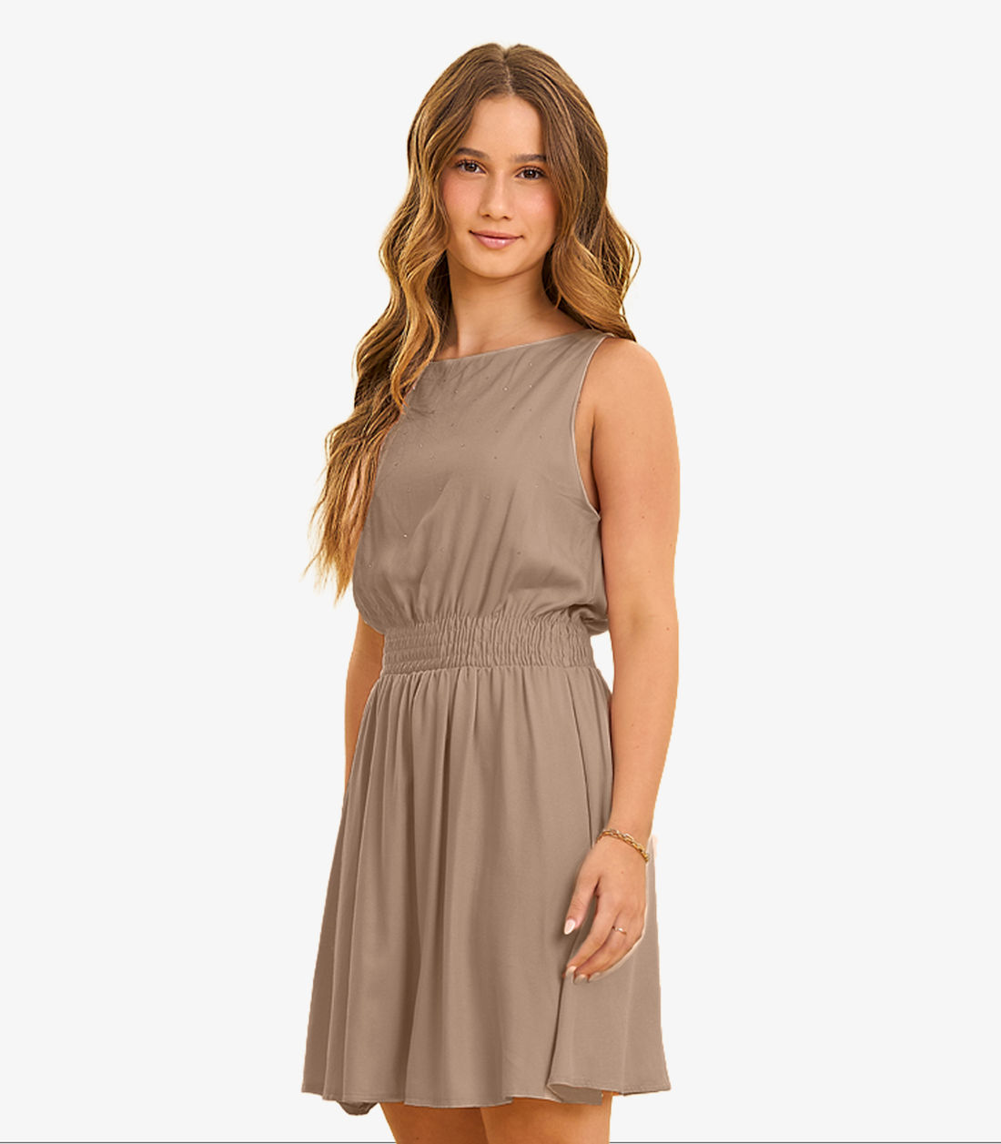 Vestido Feminino Com Strass Minty Vestido Feminino Com Strass Minty