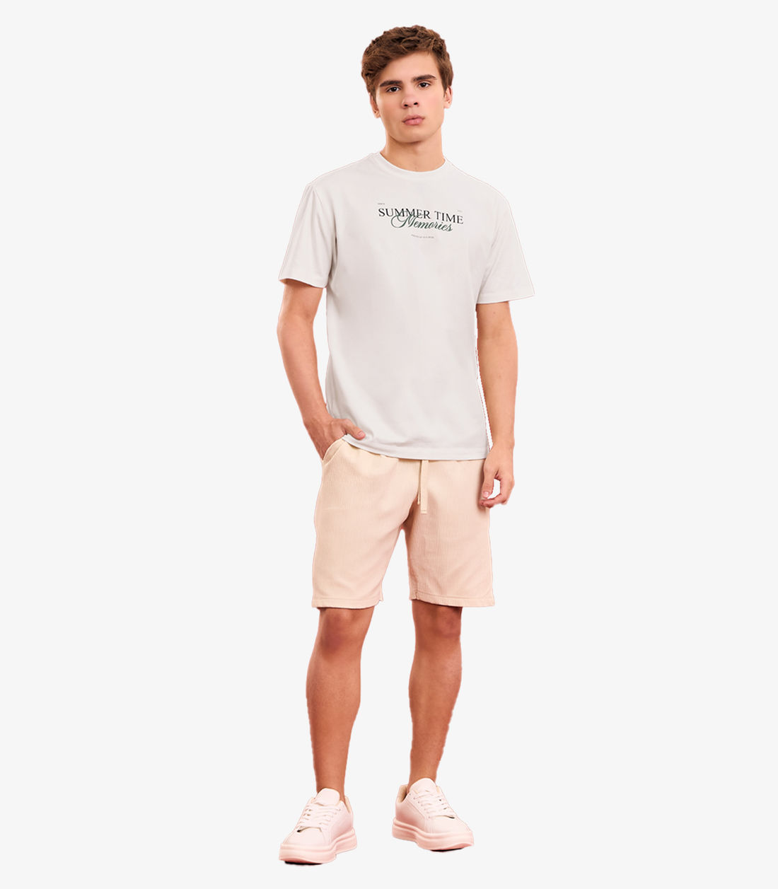 Camiseta Menino Manga Curta Minty Camiseta Menino Manga Curta Minty