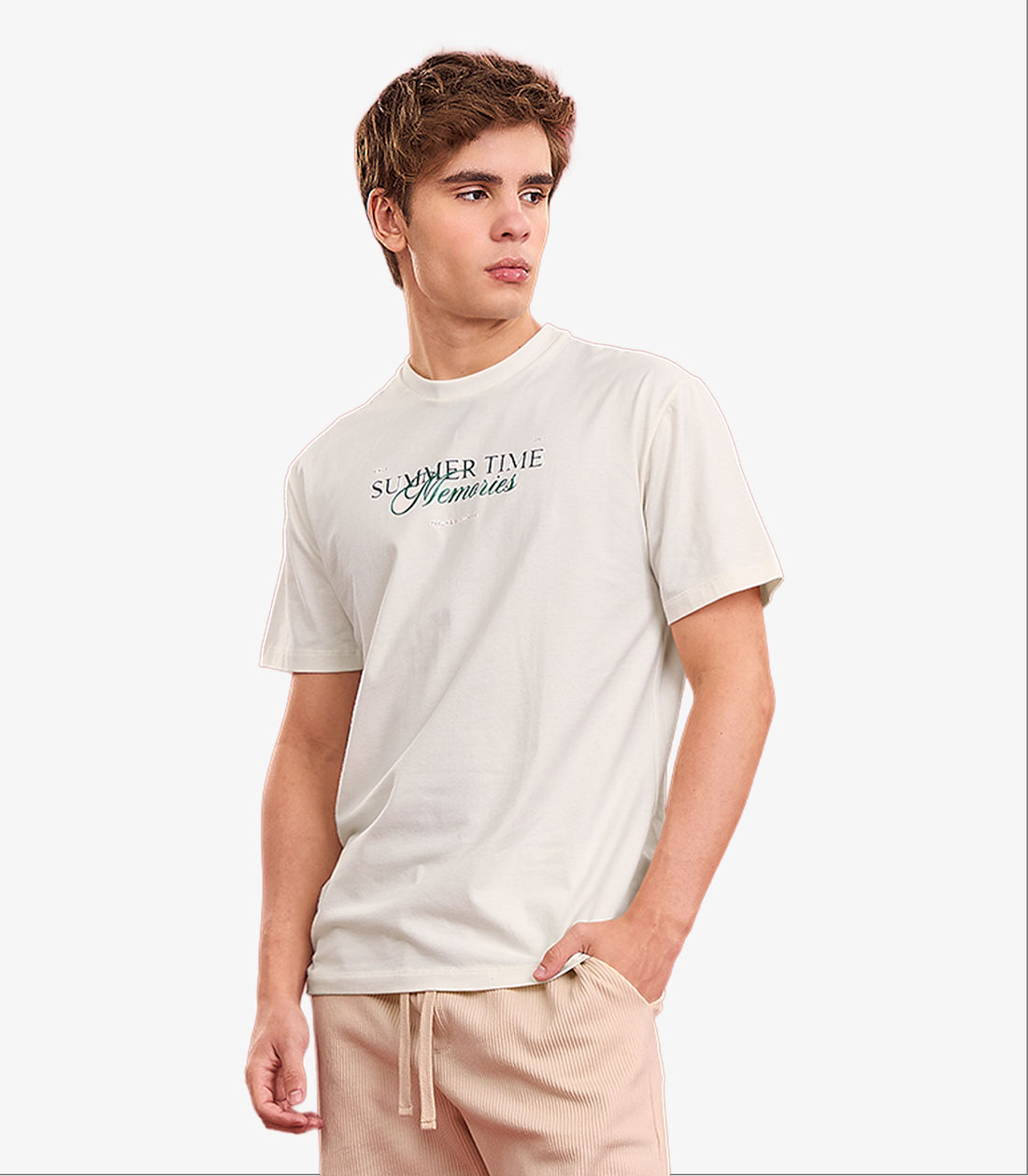 Camiseta Menino Manga Curta Minty Camiseta Menino Manga Curta Minty