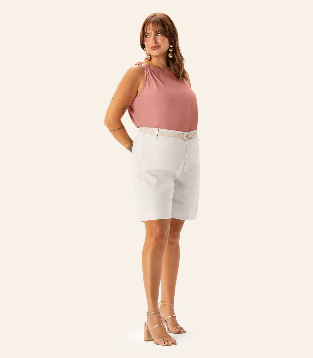 Regata Feminina Plus Com Aviamento Secret Glam Regata Feminina Plus Com Aviamento Secret Glam