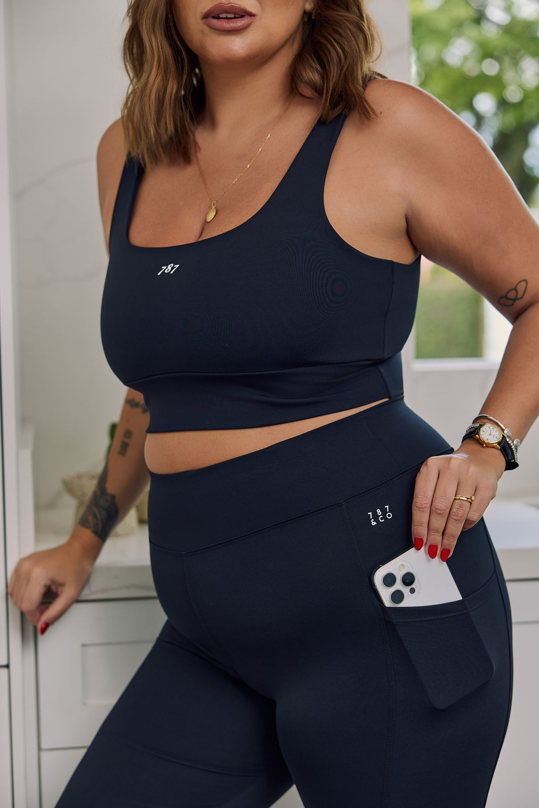 Top Fitness Plus Size 787 Preto