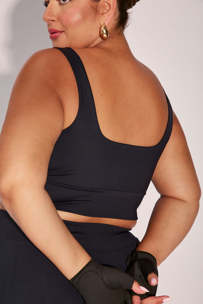 Top Fitness Plus Size 787 Preto