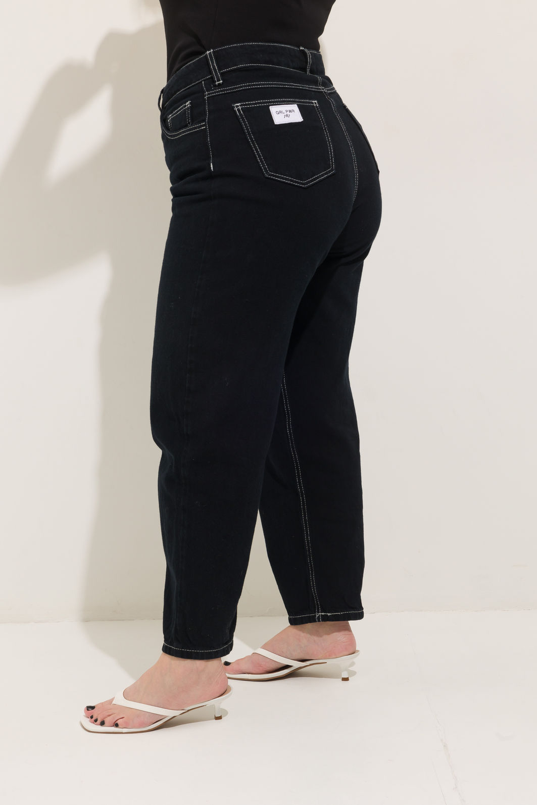 Calça Jeans Baggy Plus Size Gabi Berri