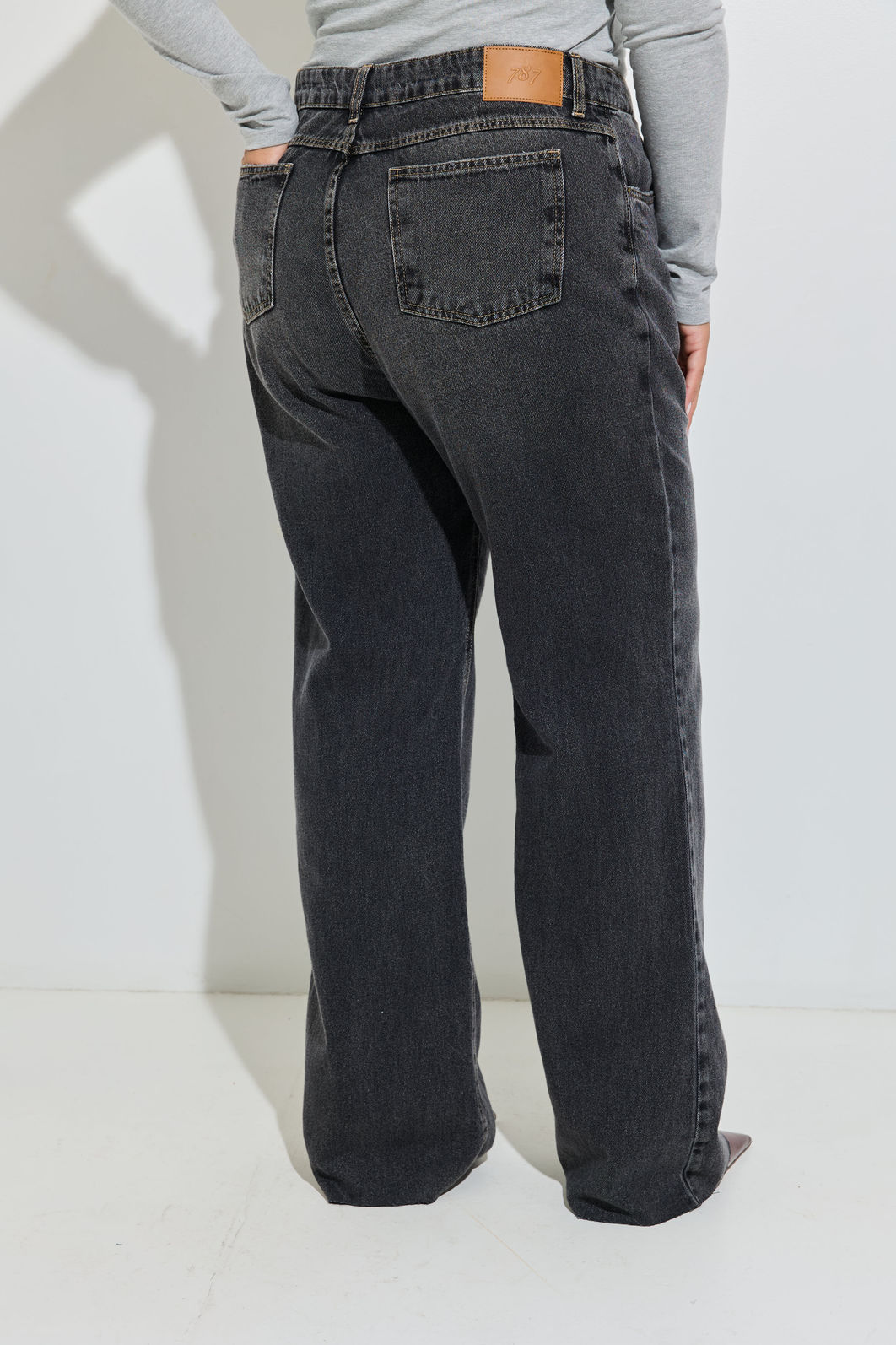 Calça Jeans Wide Leg Plus Size Annelise Calça Jeans Wide Leg Plus Size Annelise
