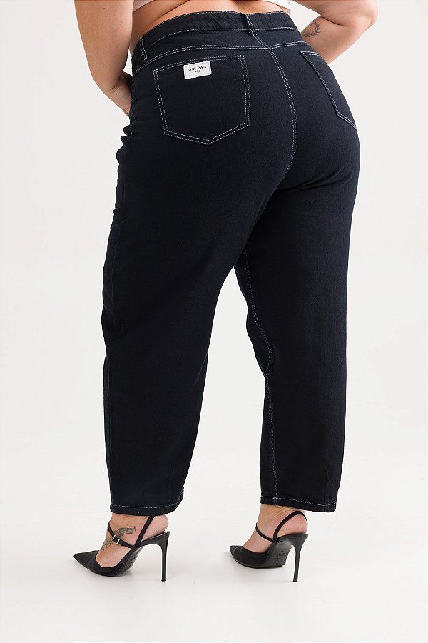 Calça Jeans Baggy Plus Size Gabi Berri