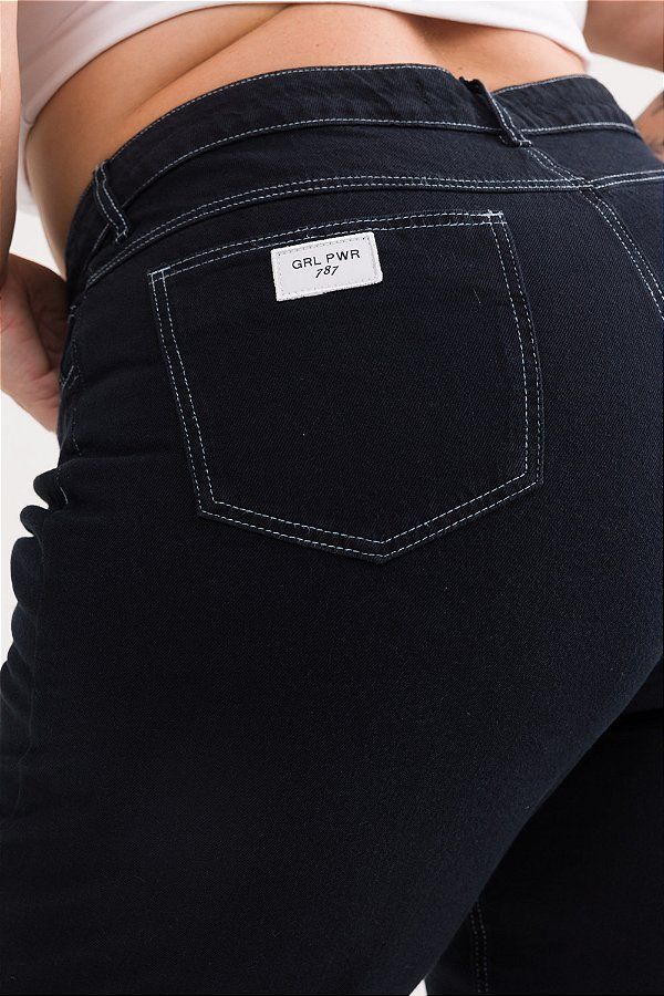 Calça Jeans Baggy Plus Size Gabi Berri