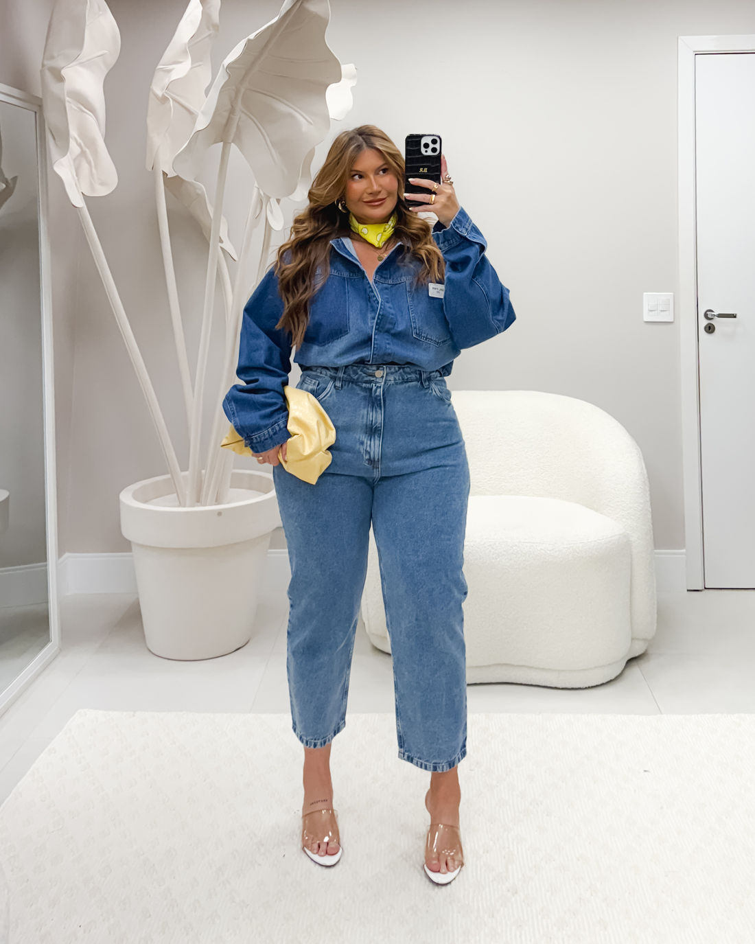 Calça Mom Jeans Vintage Plus Size Carolina