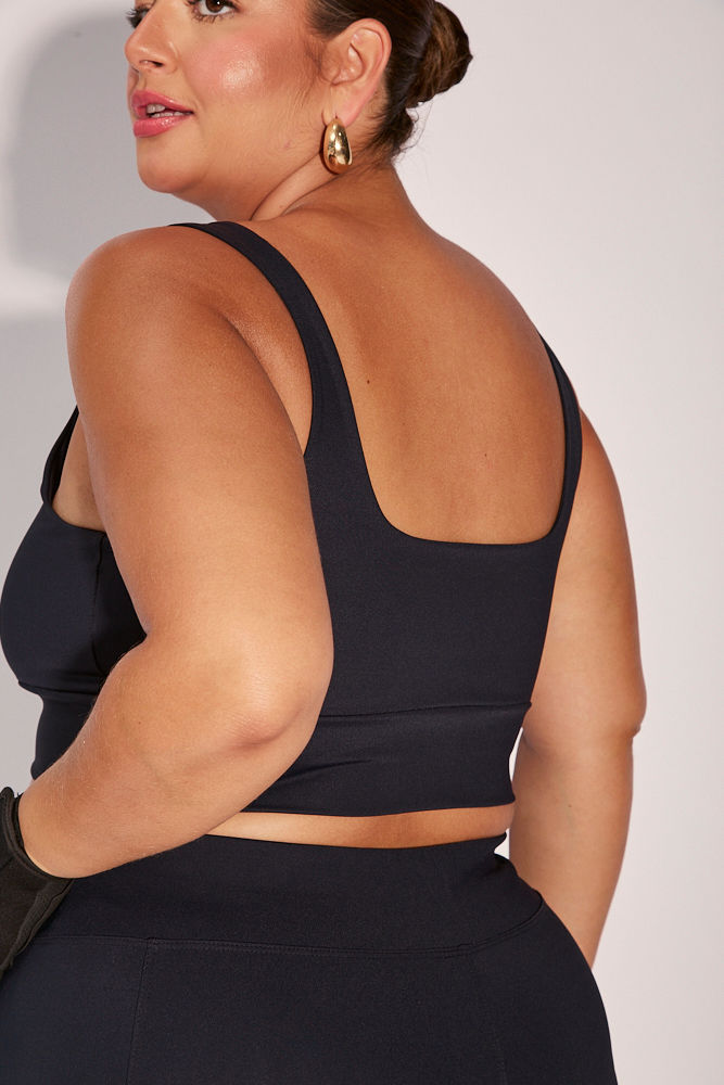 Top Fitness Plus Size 787 Preto