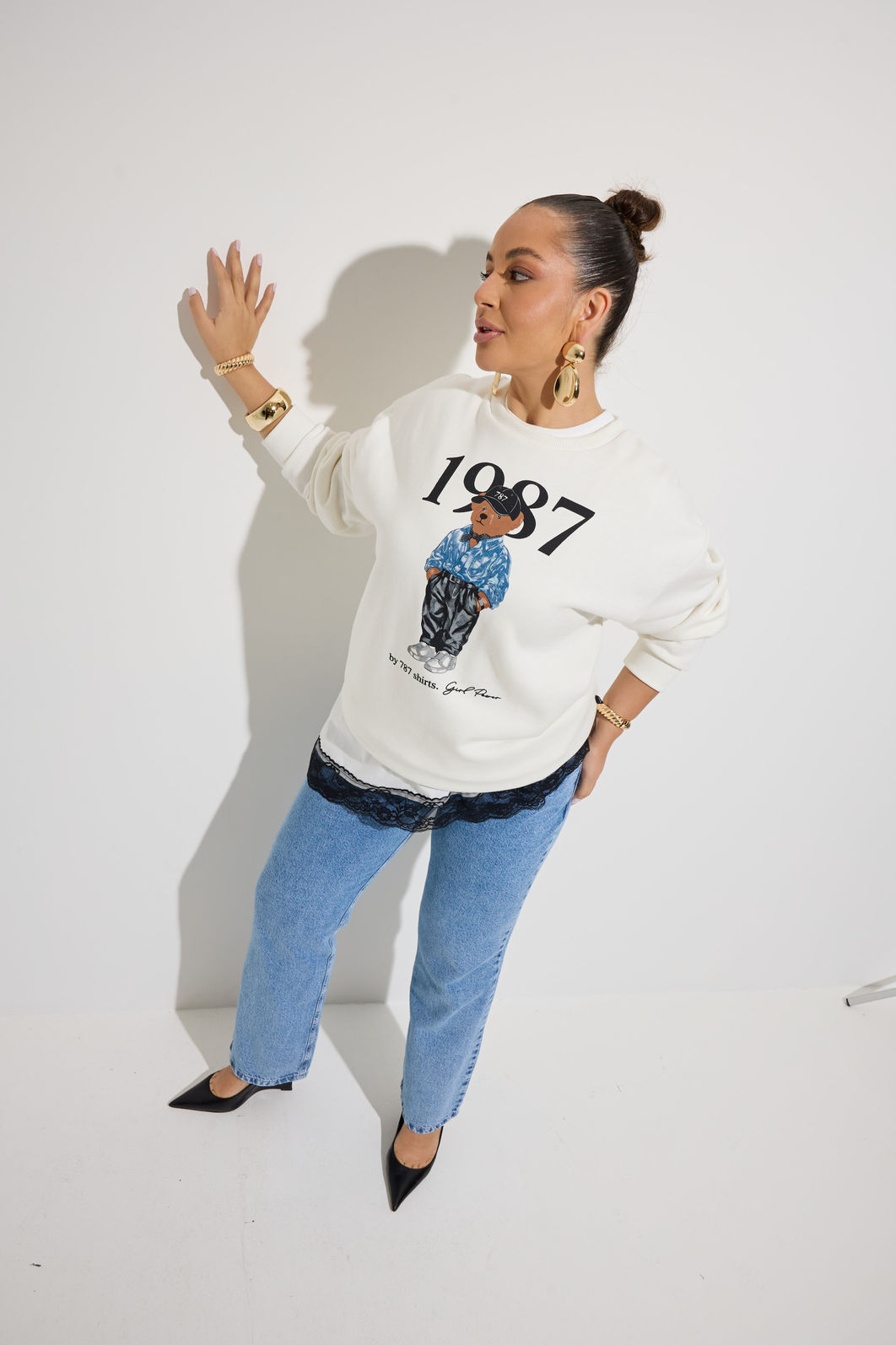 Moletom Off White Urso 787 Moletom Off White Urso 787