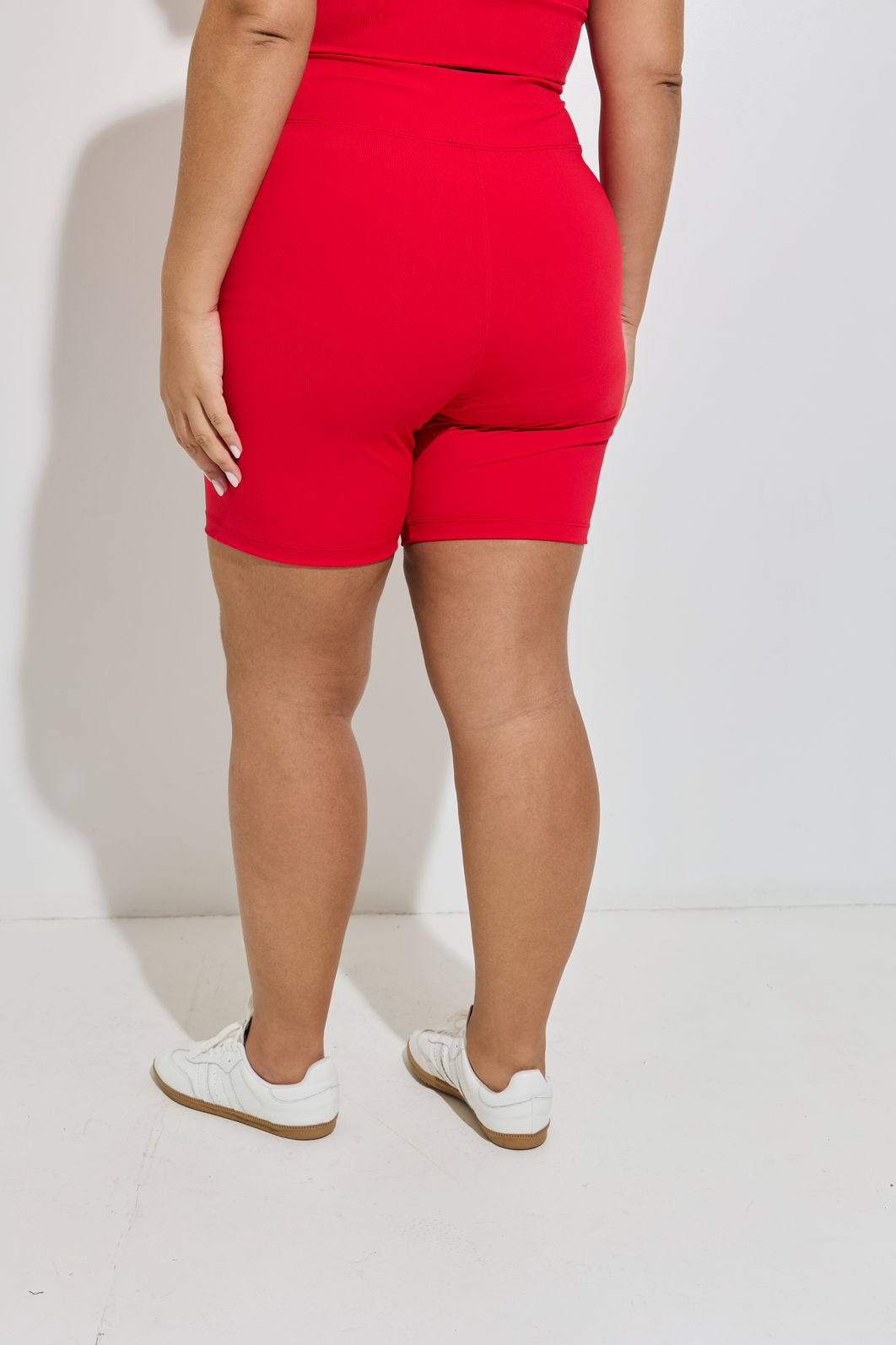 Bermuda Fitness Plus Size Vermelho Bermuda Fitness Plus Size Vermelho