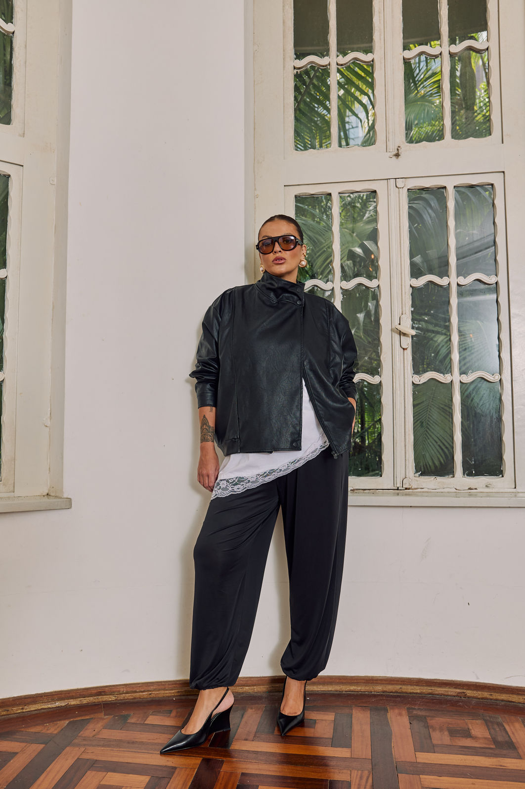Blusa Rosana Com Renda Branca Blusa Rosana Com Renda Branca