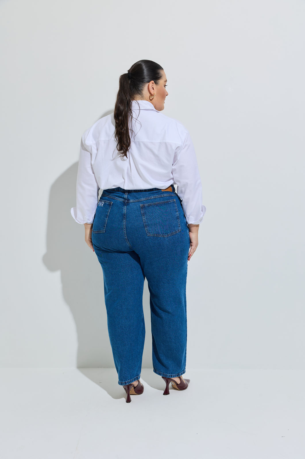 Mom Jeans Plus Size Carolina Dark Mom Jeans Plus Size Carolina Dark