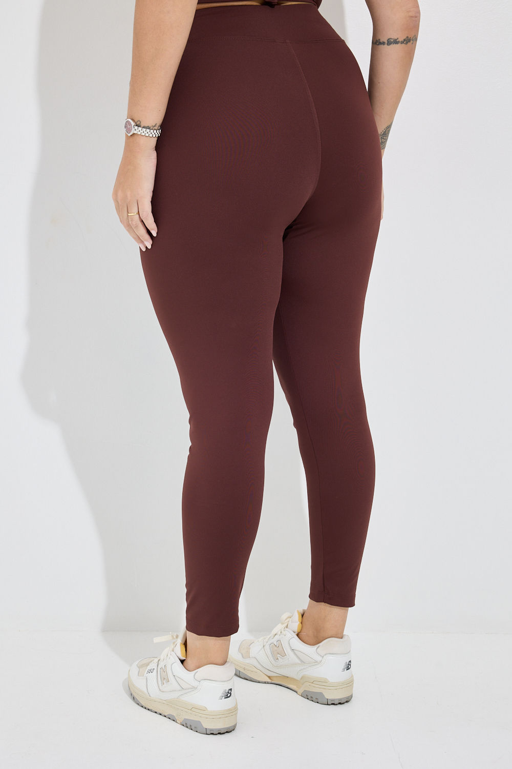 Legging Fitness Plus Size Mocha