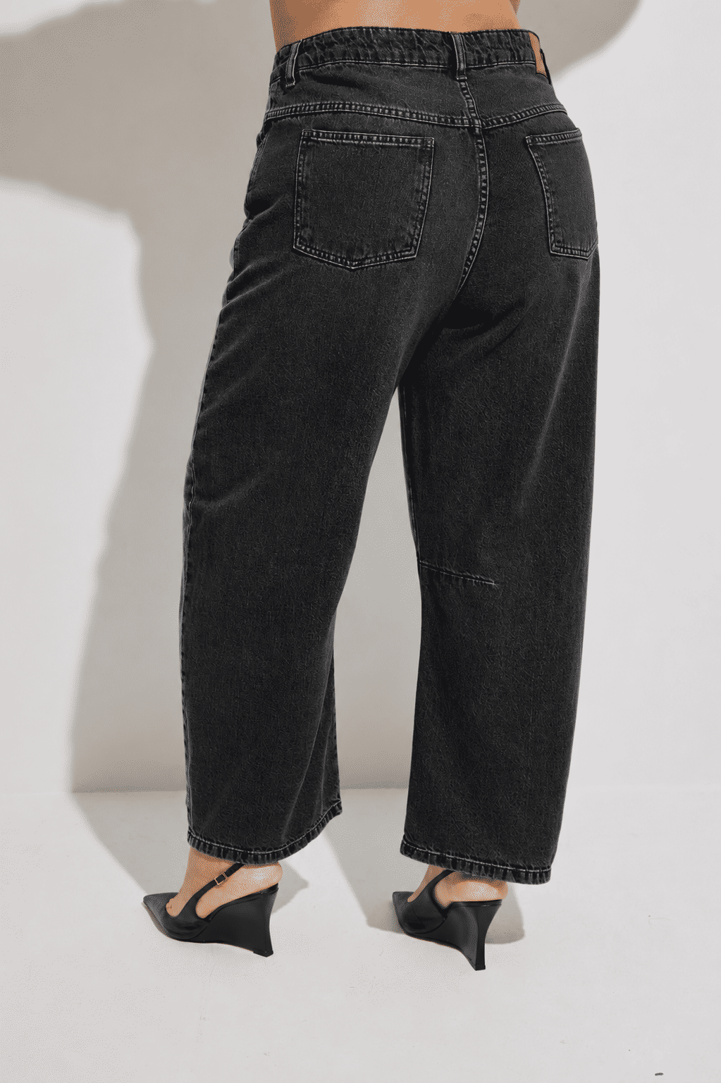 Calça Jeans Plus Size Barrel Sheron