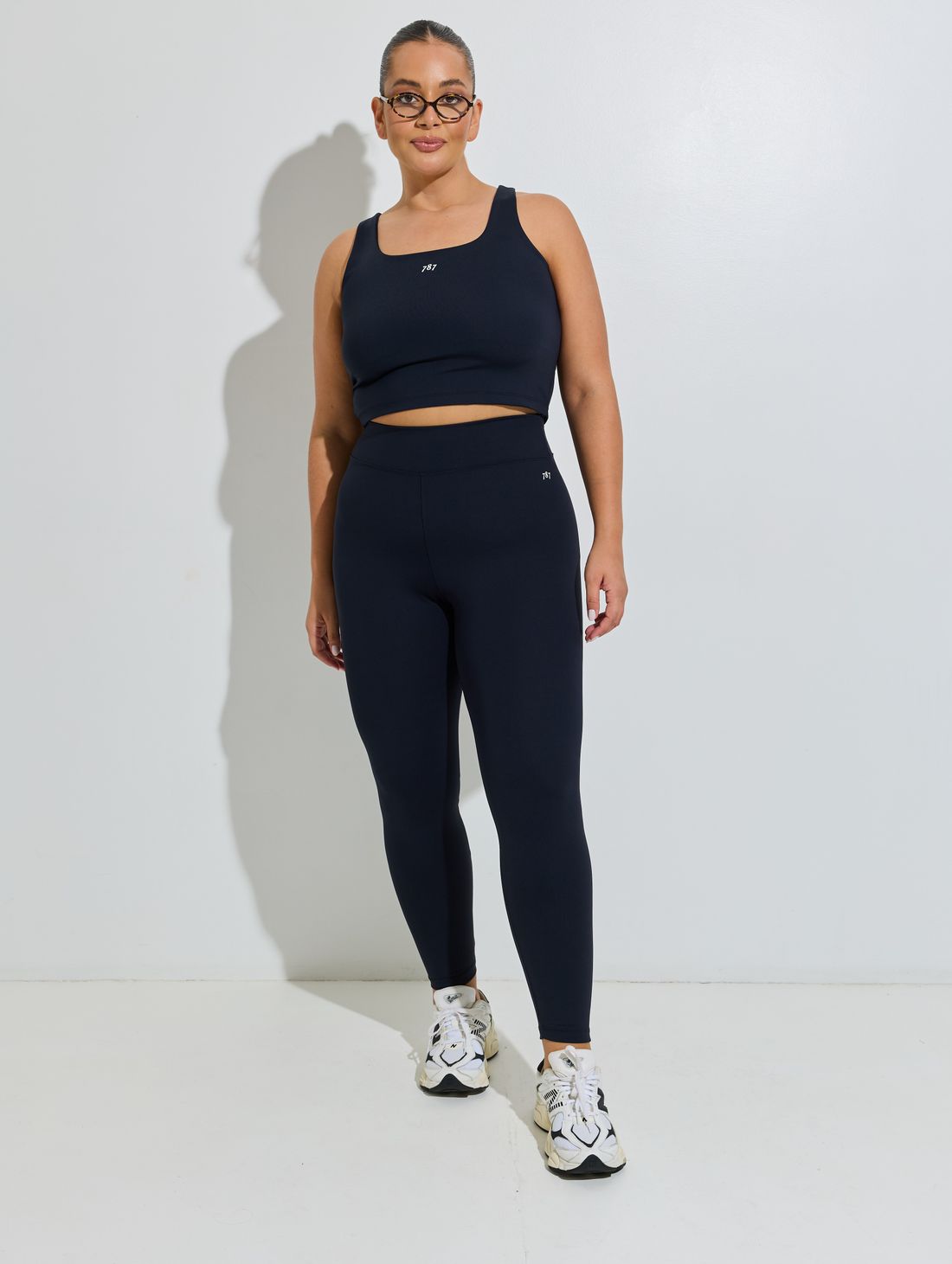 Legging Fitness Plus Size Preta