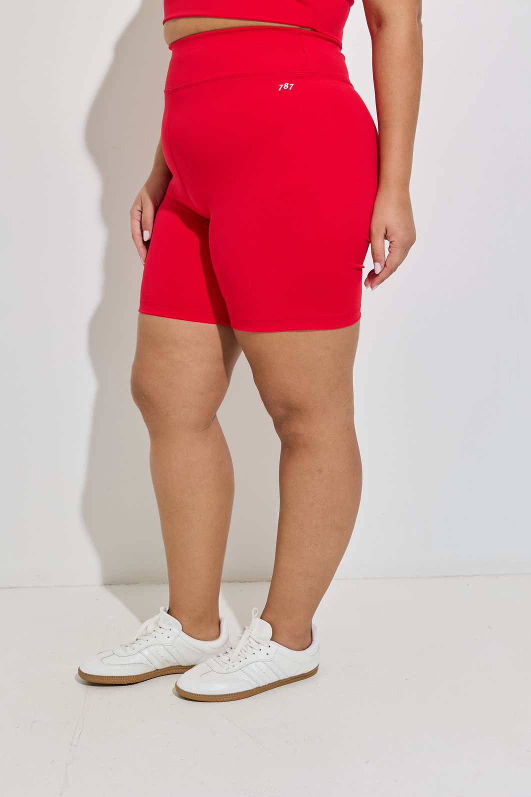Bermuda Fitness Plus Size Vermelho Bermuda Fitness Plus Size Vermelho