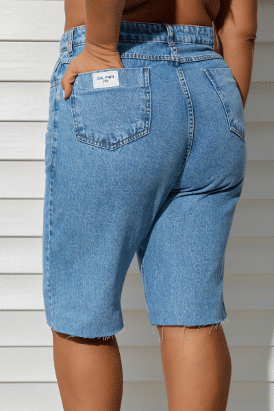 Bermuda Jeans Plus Size Carolina