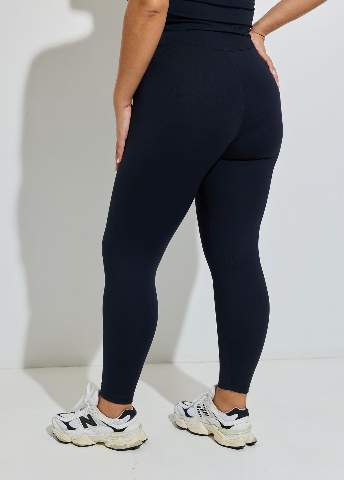 Legging Fitness Plus Size Preta