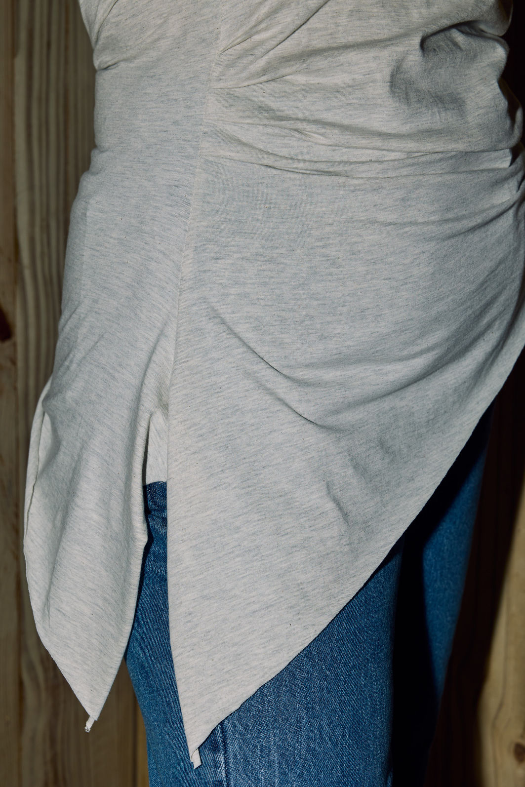 Blusa Florença Assimétrica Mescla