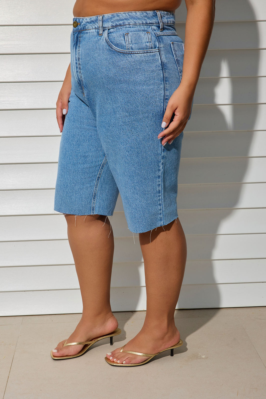 Bermuda Jeans Plus Size Carolina