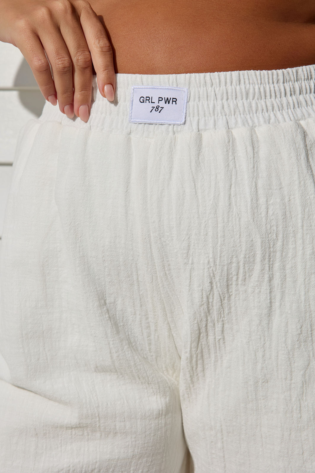 Shorts Ellen Alfaiataria Branco