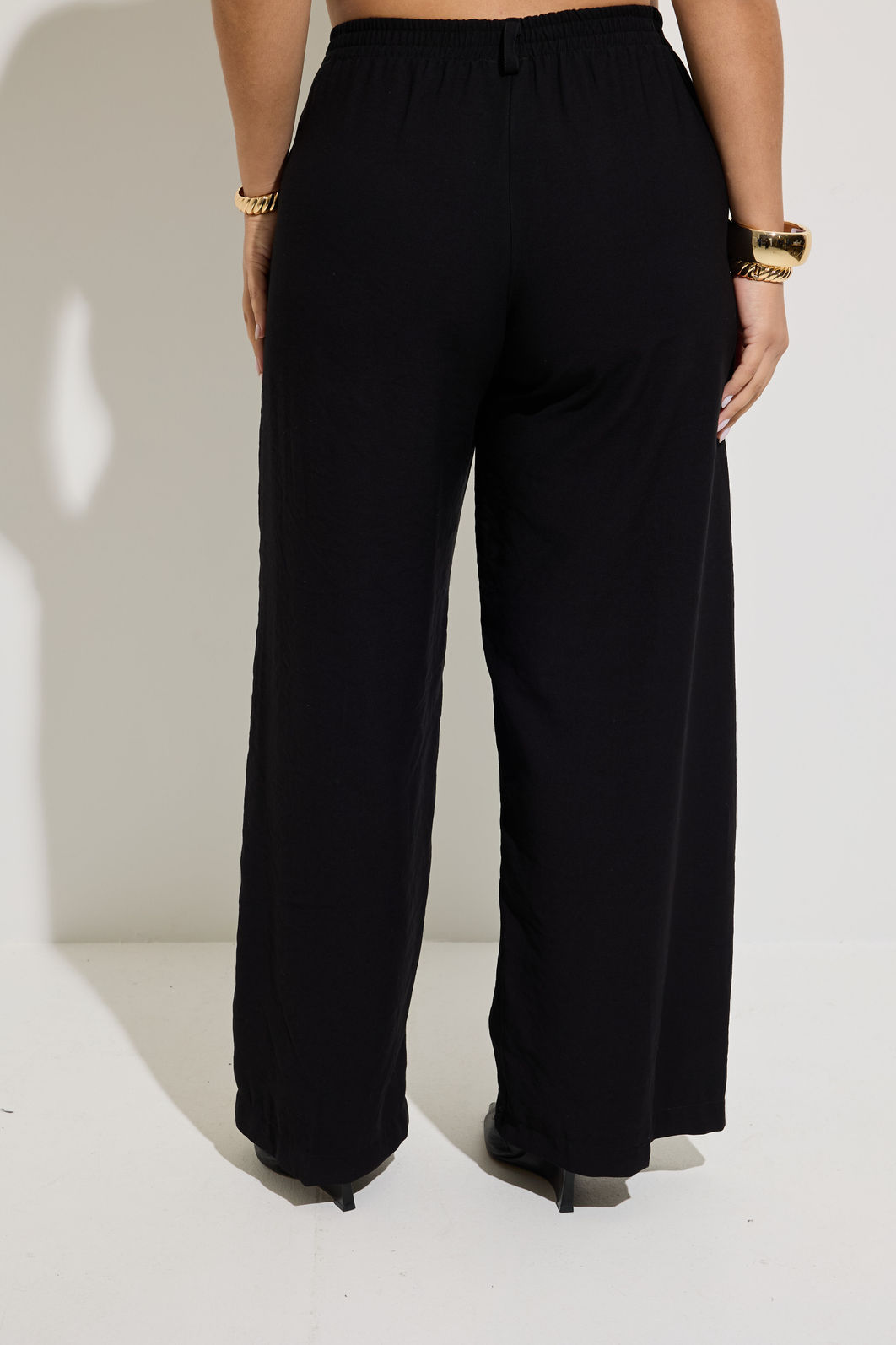 Calça Alfaiataria Monique Tencel Preto Calça Alfaiataria Monique Tencel Preto