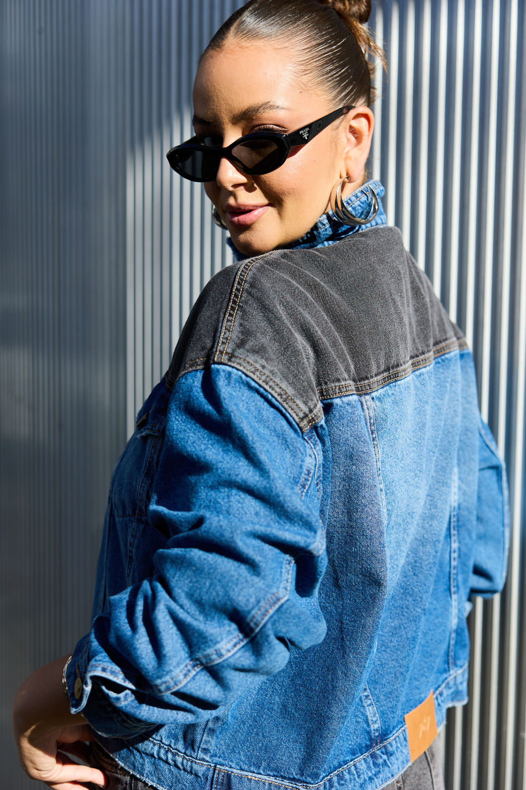 Jaqueta Jeans Plus Size Jenni Jaqueta Jeans Plus Size Jenni