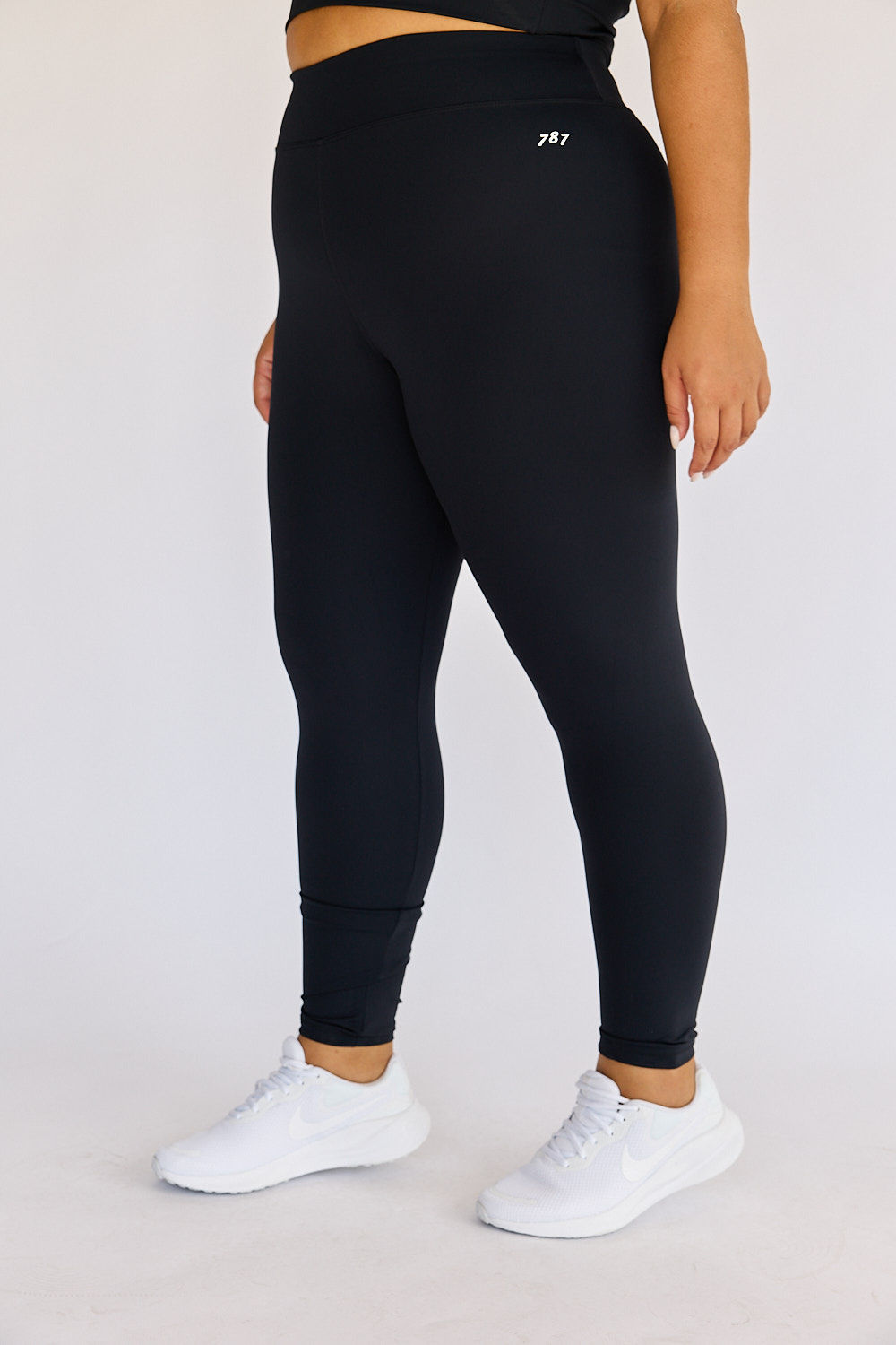 Legging Fitness Plus Size Preta