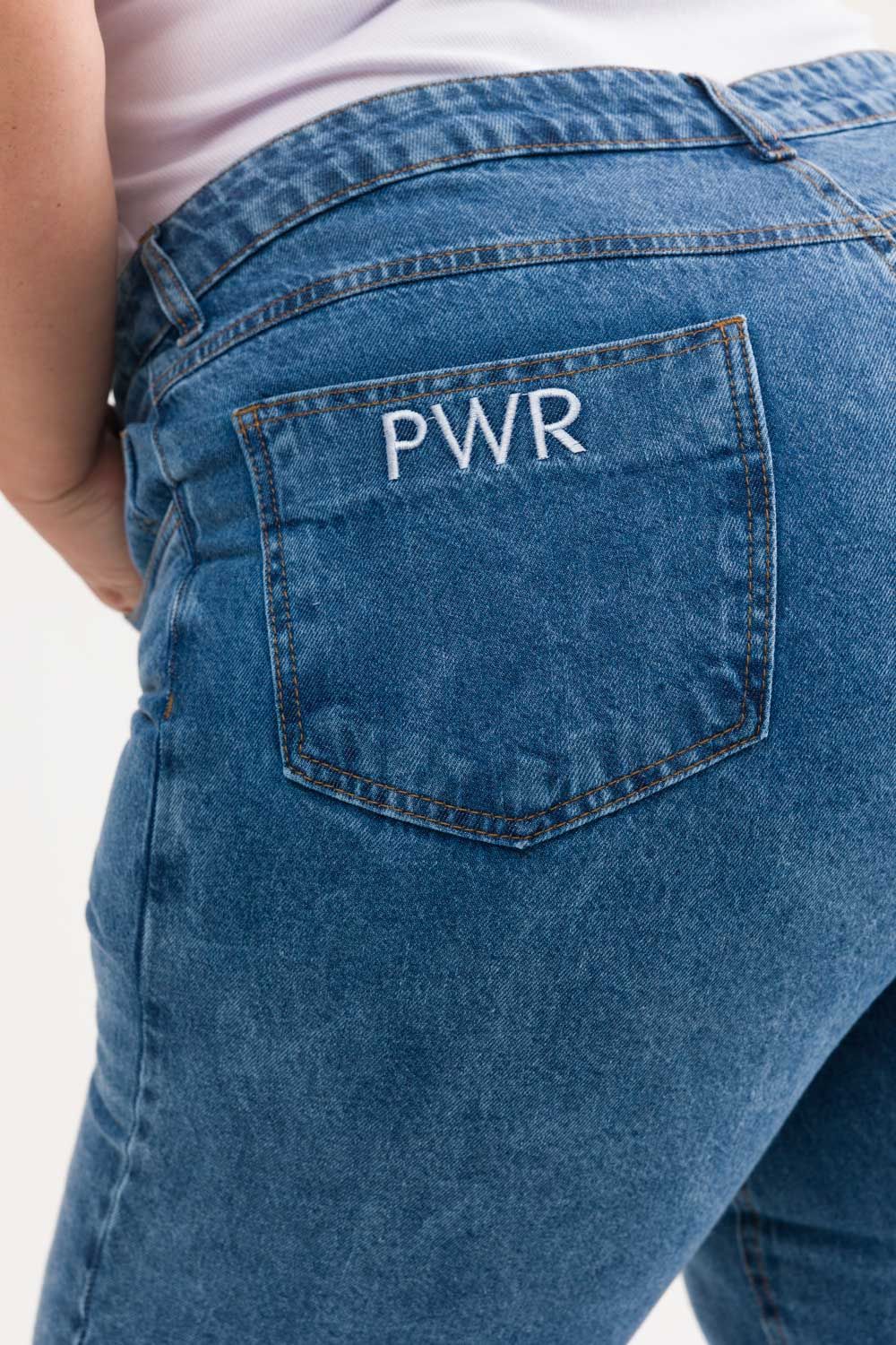 Calça Mom Jeans Vintage Plus Size Carolina