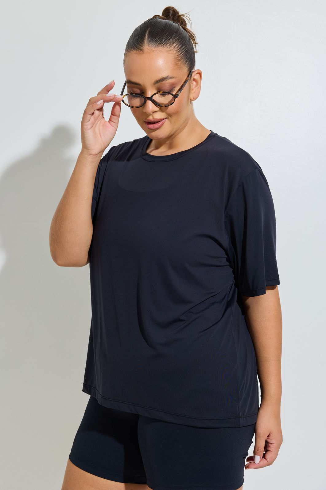 Camiseta Fitness Tech Preta Camiseta Fitness Tech Preta