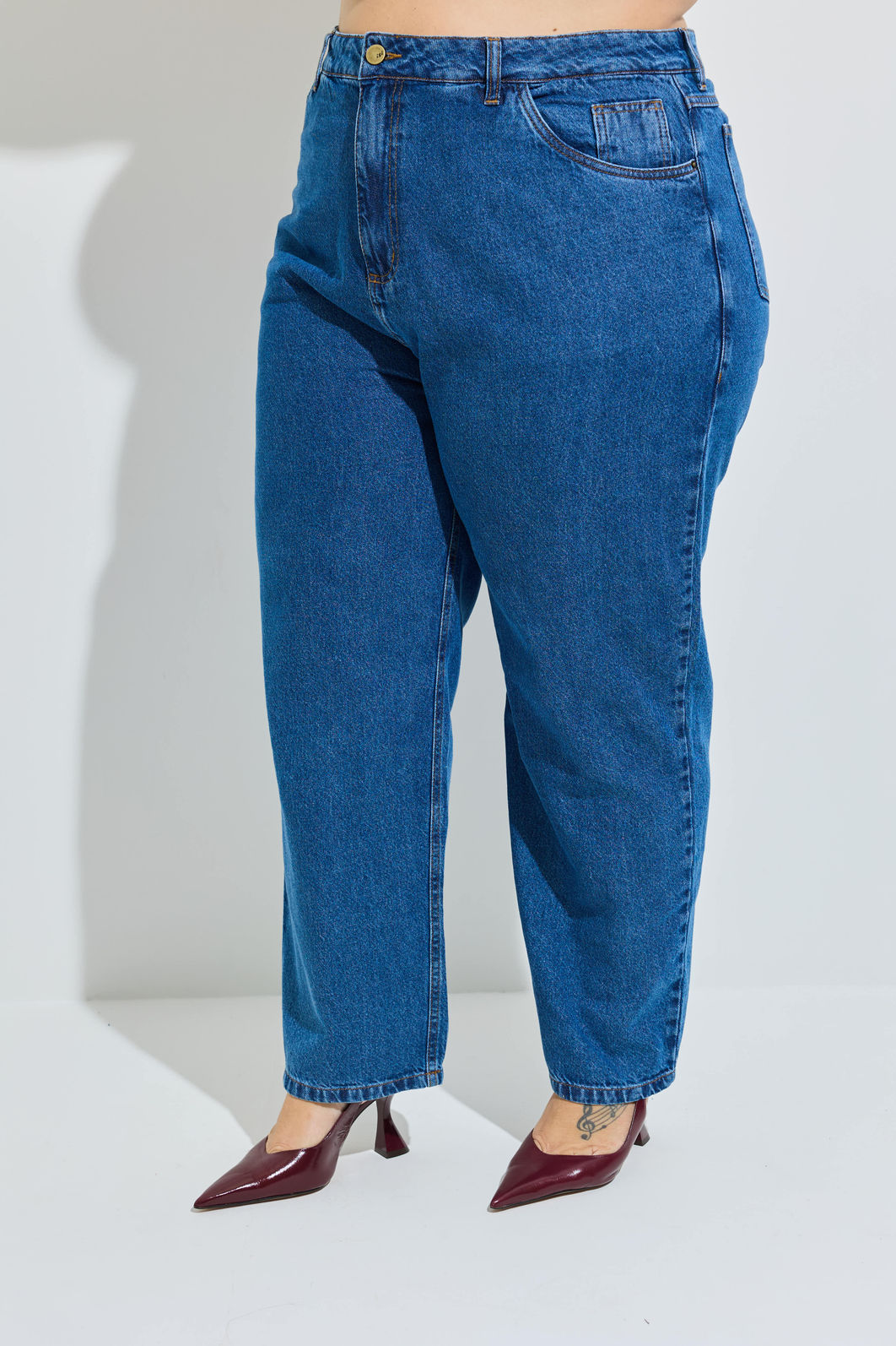 Mom Jeans Plus Size Carolina Dark Mom Jeans Plus Size Carolina Dark