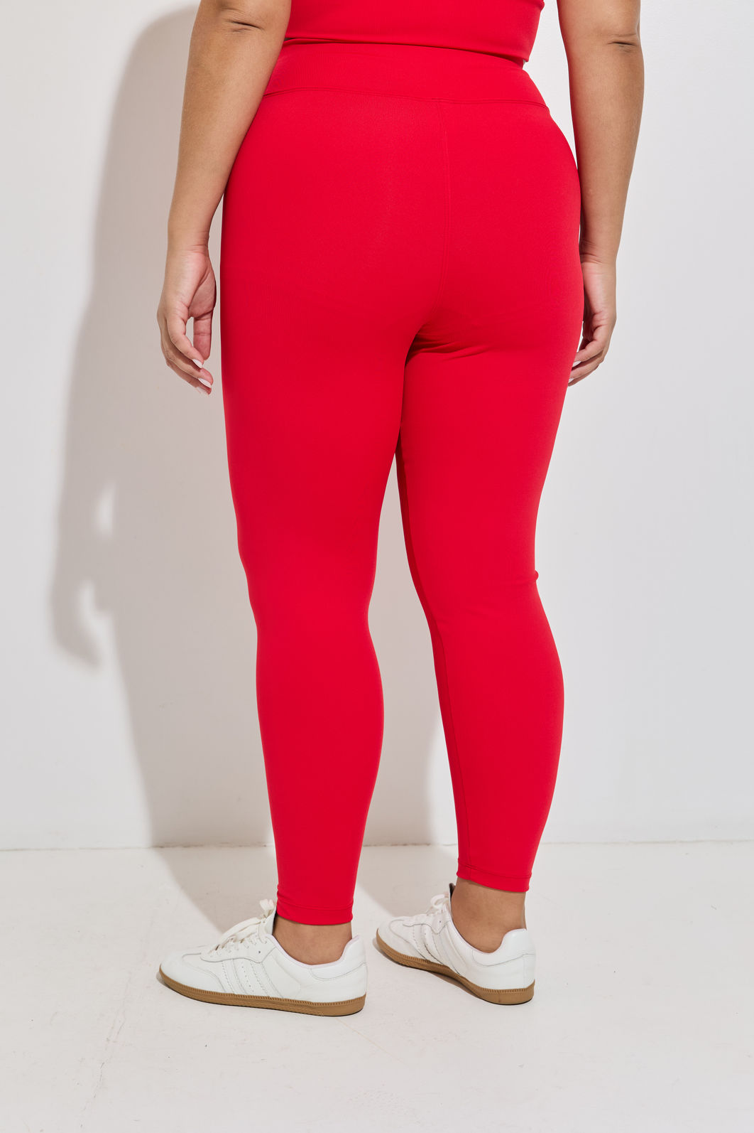 Legging Fitness Plus Size Vermelho