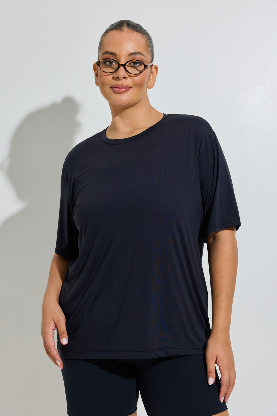 Camiseta Fitness Tech Preta Camiseta Fitness Tech Preta