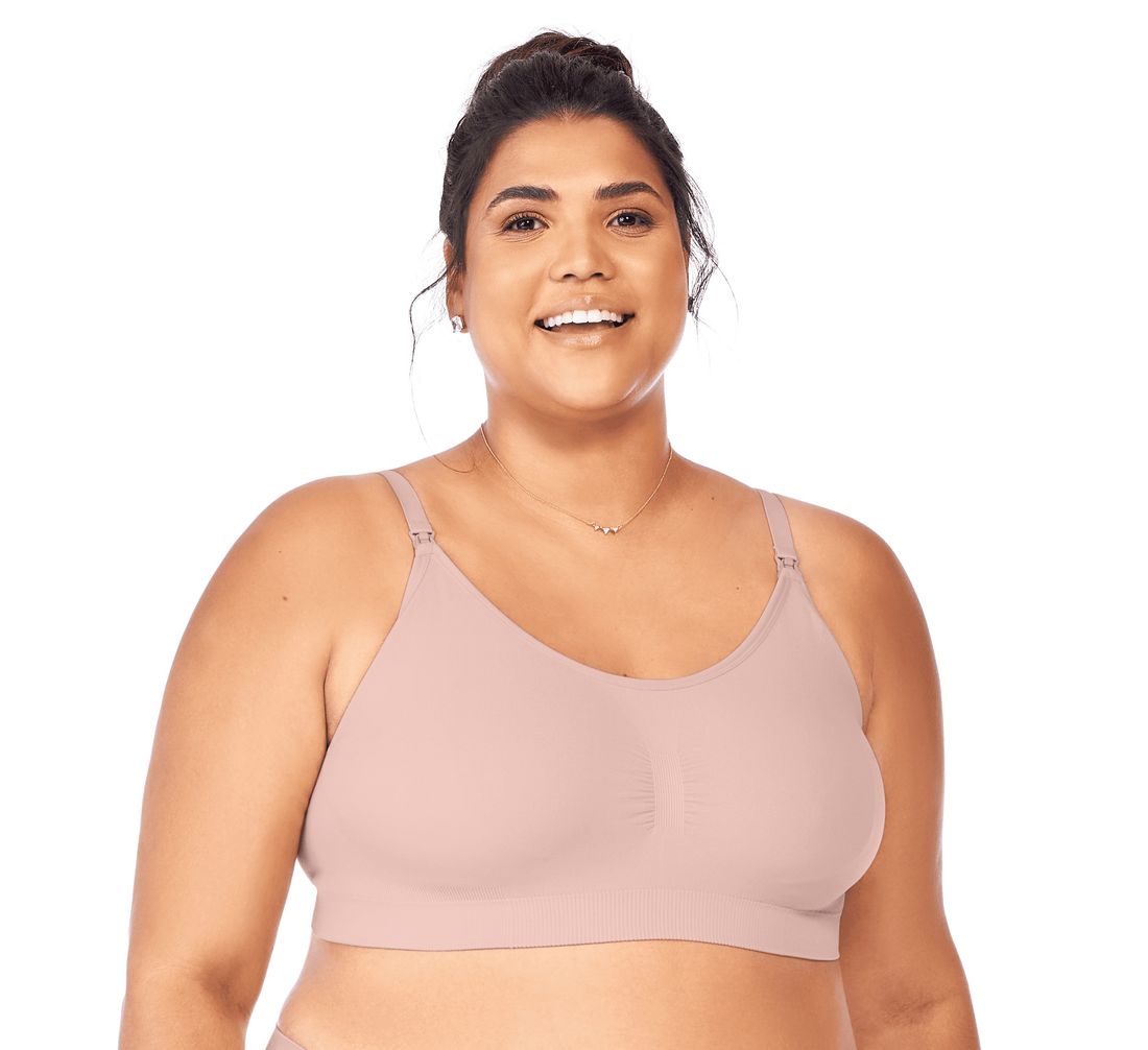 Sutiã Amamentação Sem Costura Plus Size - Zee Rucci - Rosa Sutiã Amamentação Sem Costura Plus Size - Zee Rucci - Rosa