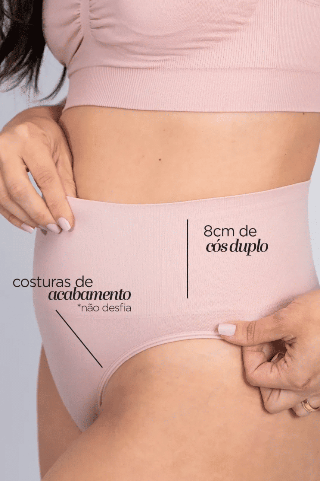 Kit 4 Calcinhas Pós Parto Tanga Sem Costura Leve Compressão Kit 4 Calcinhas Pós Parto Tanga Sem Costura Leve Compressão