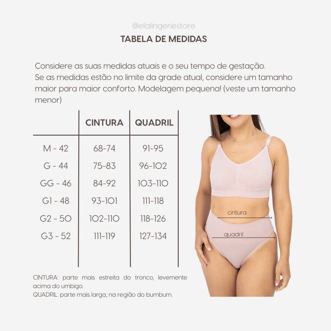 Kit 2 Calcinhas Pós Parto Tanga Sem Costura Leve Compressão - Zee Rucci Kit 2 Calcinhas Pós Parto Tanga Sem Costura Leve Compressão - Zee Rucci