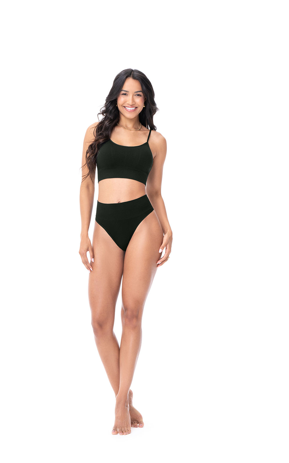 Calcinha Pós Parto Fio Sem Costura - Leve Compressão Zee Rucci - Preta Calcinha Pós Parto Fio Sem Costura - Leve Compressão Zee Rucci - Preta