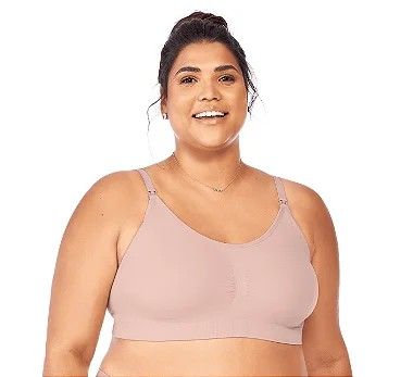 Kit 2 Sutiãs Amamentação Sem Costura Plus Size - Zee Rucci Kit 2 Sutiãs Amamentação Sem Costura Plus Size - Zee Rucci