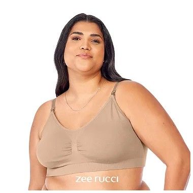 Kit 2 Sutiãs Amamentação Sem Costura Plus Size - Zee Rucci Kit 2 Sutiãs Amamentação Sem Costura Plus Size - Zee Rucci