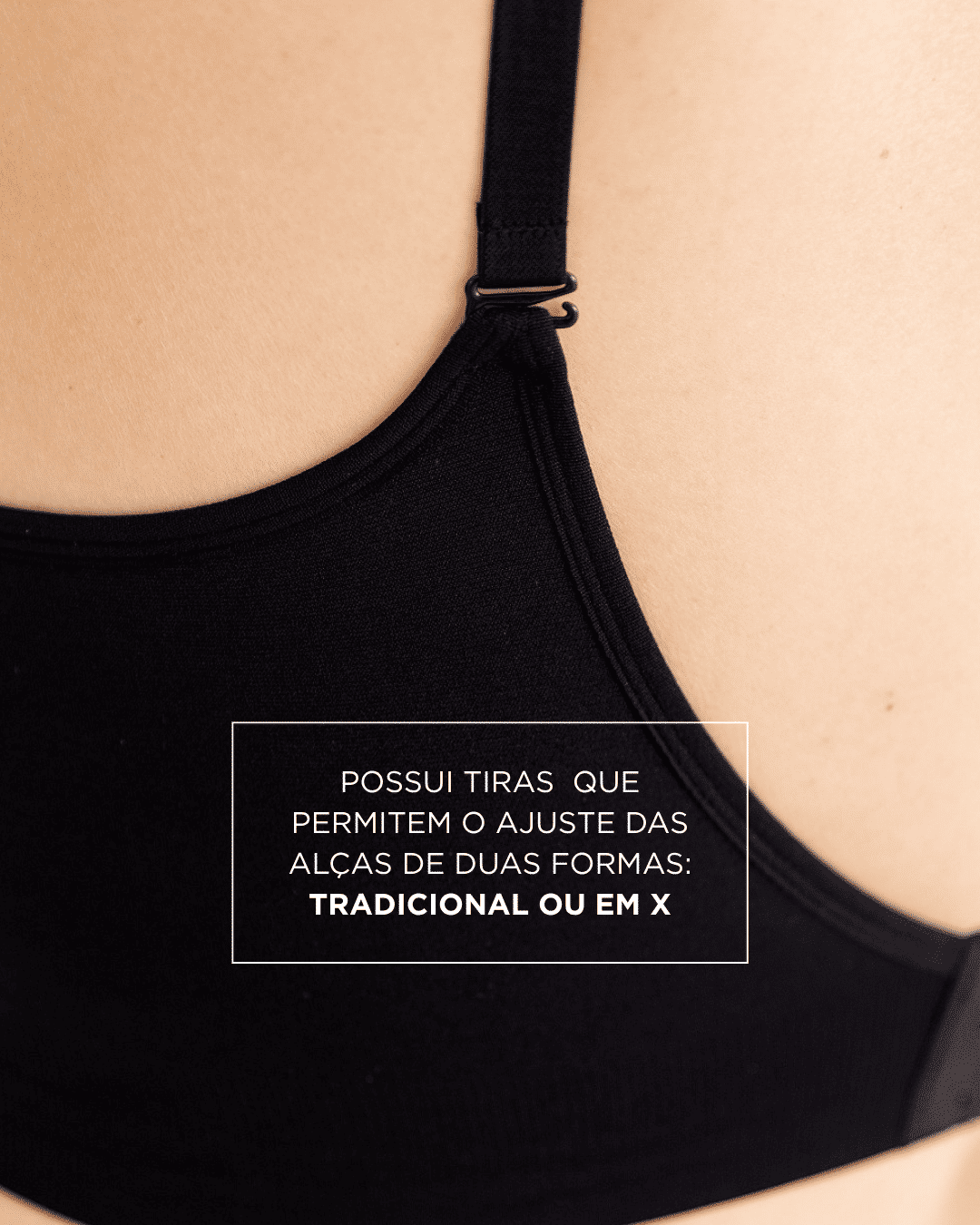 Sutiã Comfort Duplo Com Bojo Sem Costura - Preto Sutiã Comfort Duplo Com Bojo Sem Costura - Preto