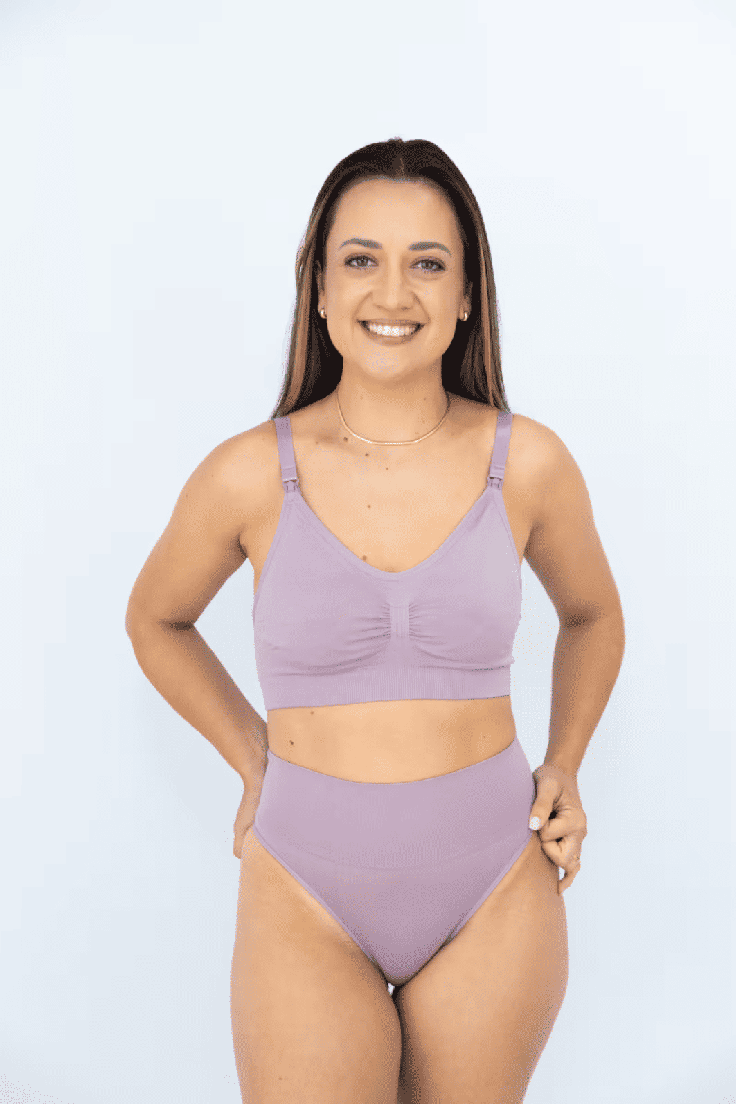 Calcinha Pós Parto Tanga Sem Costura Leve Compressão Zee Rucci - Dusty Calcinha Pós Parto Tanga Sem Costura Leve Compressão Zee Rucci - Dusty