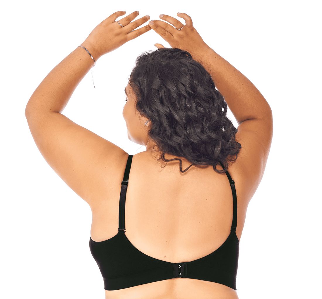 Sutiã Amamentação Sem Costura Plus Size - Zee Rucci - Preto Sutiã Amamentação Sem Costura Plus Size - Zee Rucci - Preto