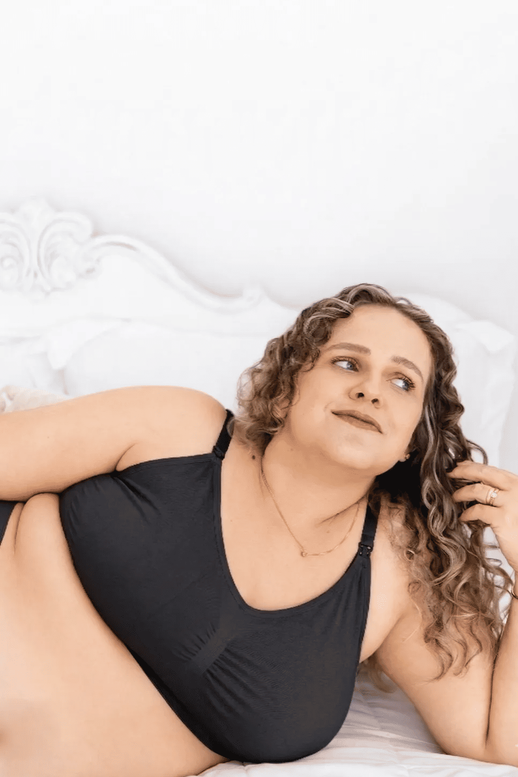 Sutiã Amamentação Sem Costura Plus Size - Zee Rucci - Preto Sutiã Amamentação Sem Costura Plus Size - Zee Rucci - Preto