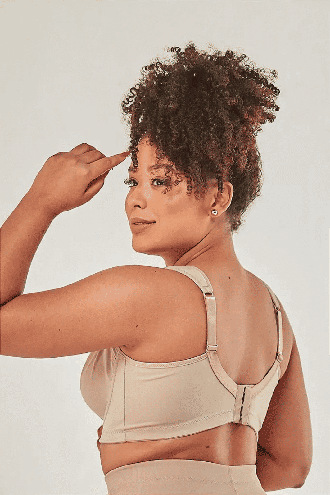 Sutiã Amamentação sem Bojo com Alça Reforçada Plus Size - Chocolate Sutiã Amamentação sem Bojo com Alça Reforçada Plus Size - Chocolate