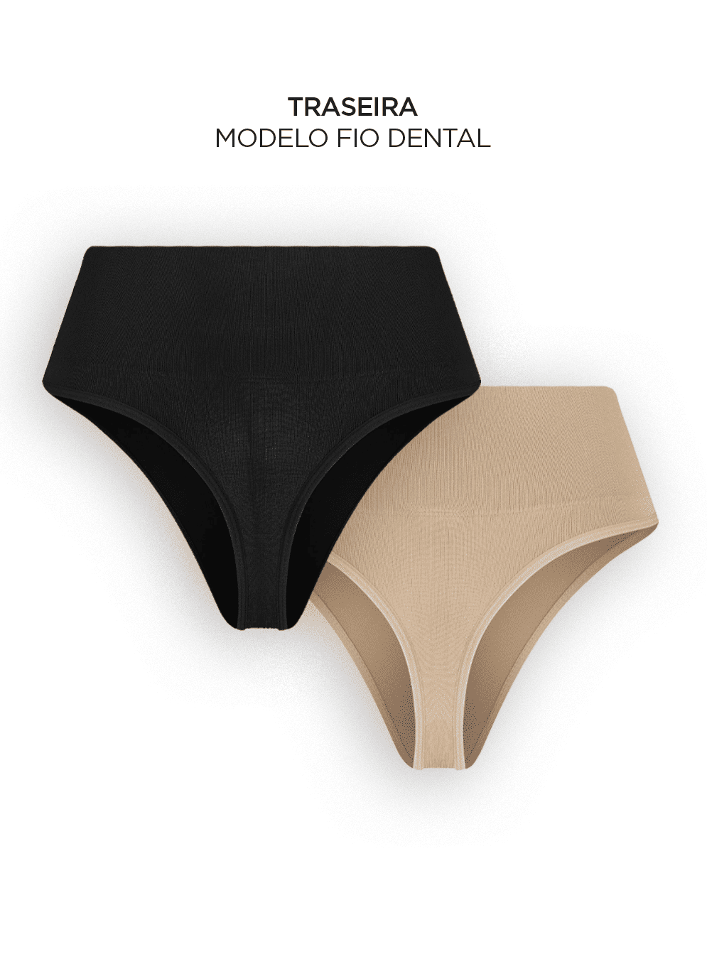 Kit 2 Calcinhas Pós Parto Fio Sem Costura Leve Compressão Zee Rucci Kit 2 Calcinhas Pós Parto Fio Sem Costura Leve Compressão Zee Rucci