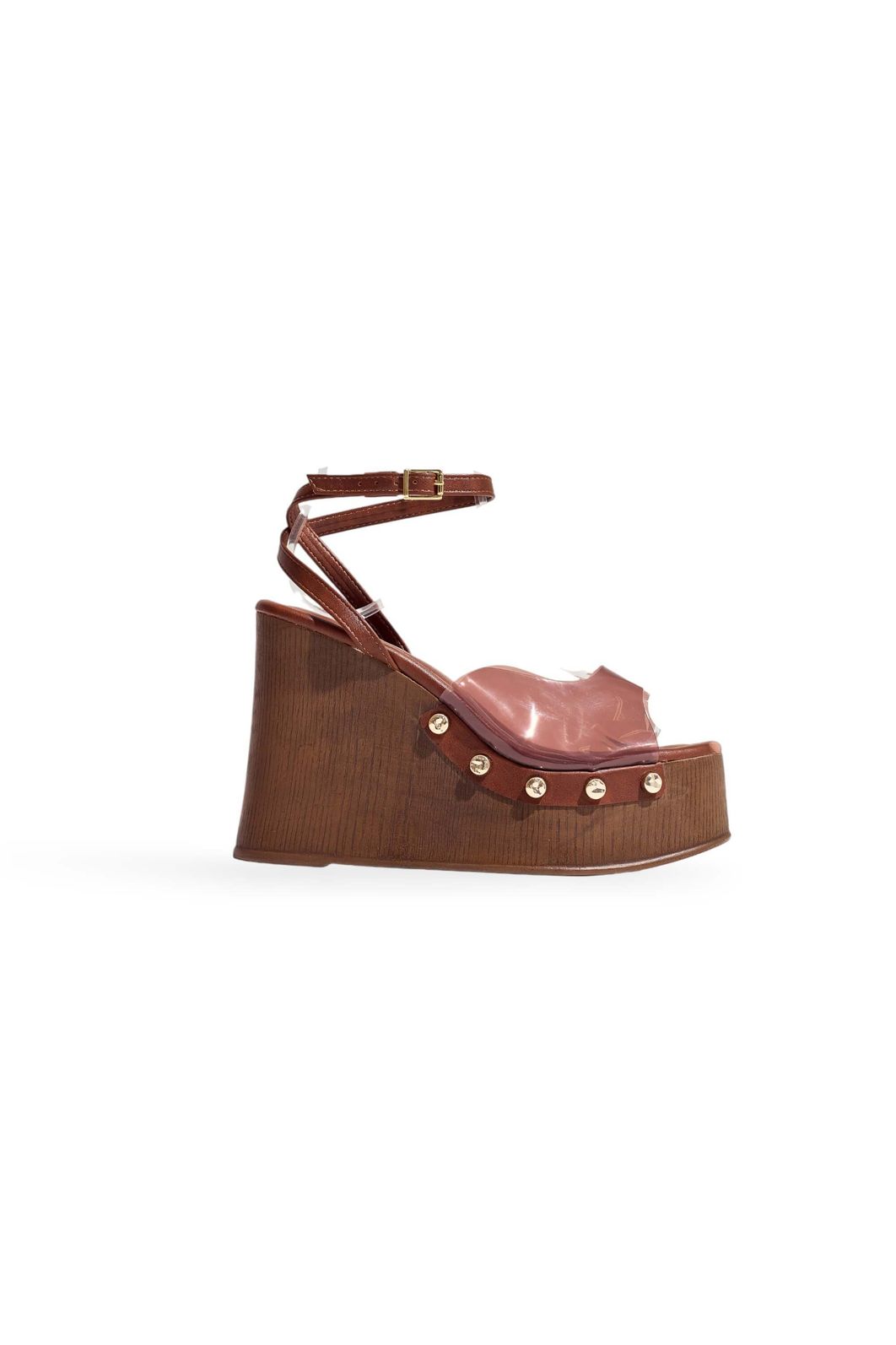 KRIS - SANDÁLIA PLATAFORMA FEMININA VINIL CAMEL KRIS - SANDÁLIA PLATAFORMA FEMININA VINIL CAMEL