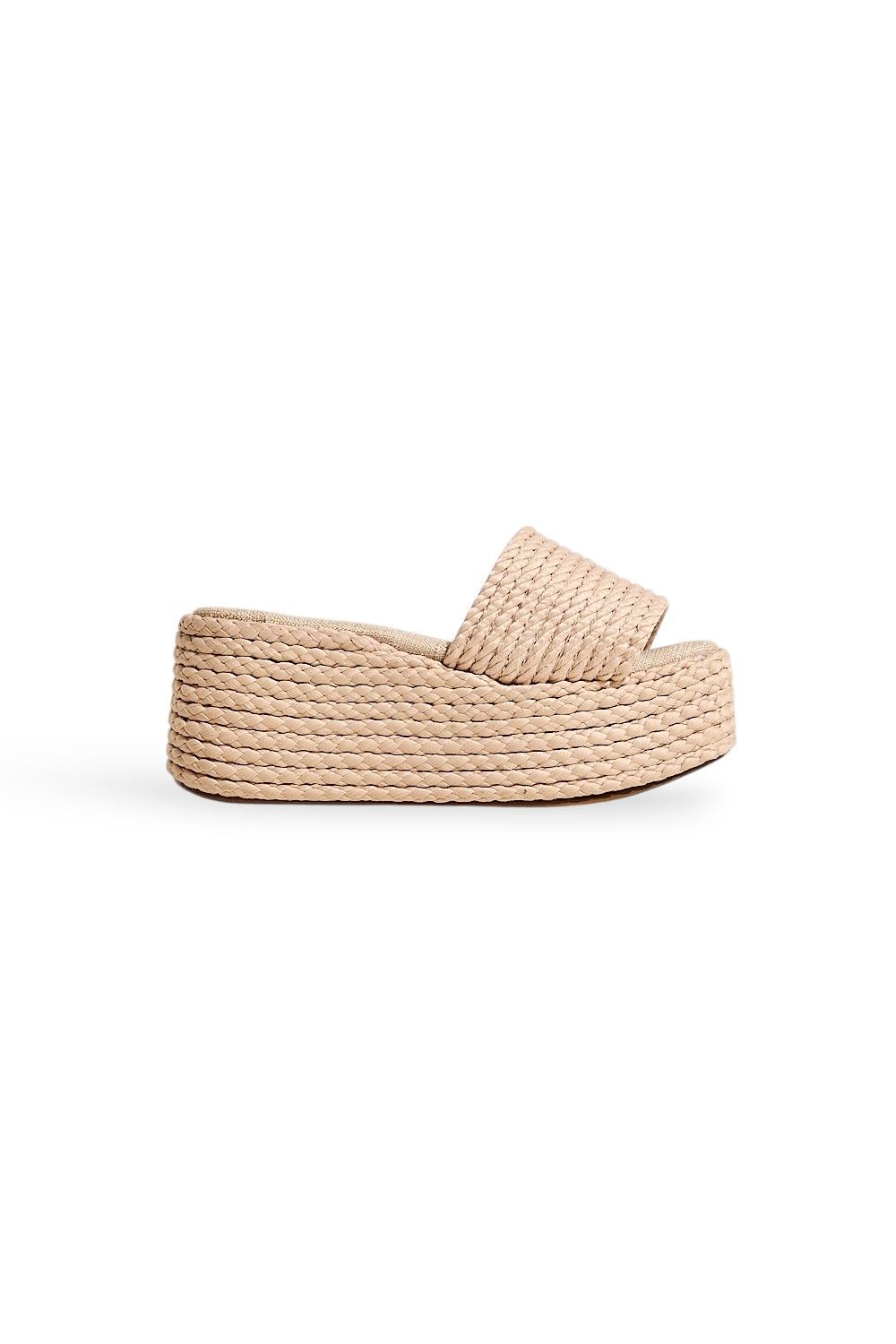 SHANTI - TAMANCO FEMININO PLATAFORMA CORDA NUDE SHANTI - TAMANCO FEMININO PLATAFORMA CORDA NUDE