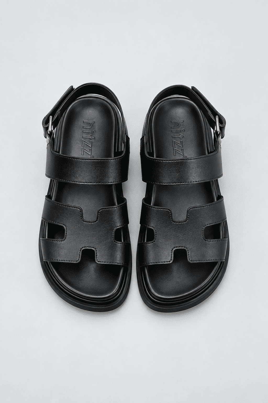 PAPETE FEMININA ANATÔMICA VELCRO PRETA - LEONA PAPETE FEMININA ANATÔMICA VELCRO PRETA - LEONA