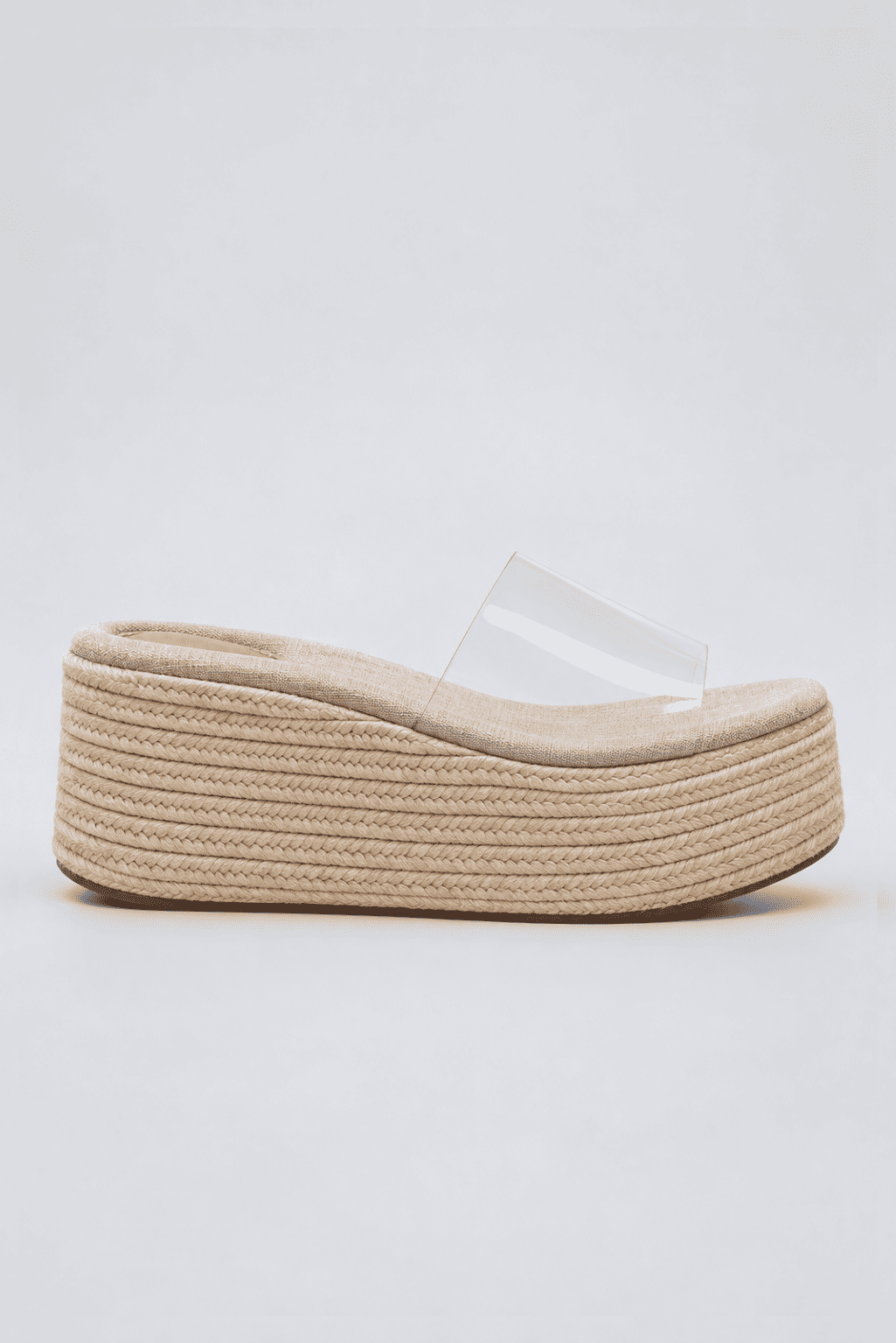 tamanco-feminino-tira-vinil-corda-capri Tamanco feminino tira vinil corda Capri - vista lateral do produto isolado em fundo branco